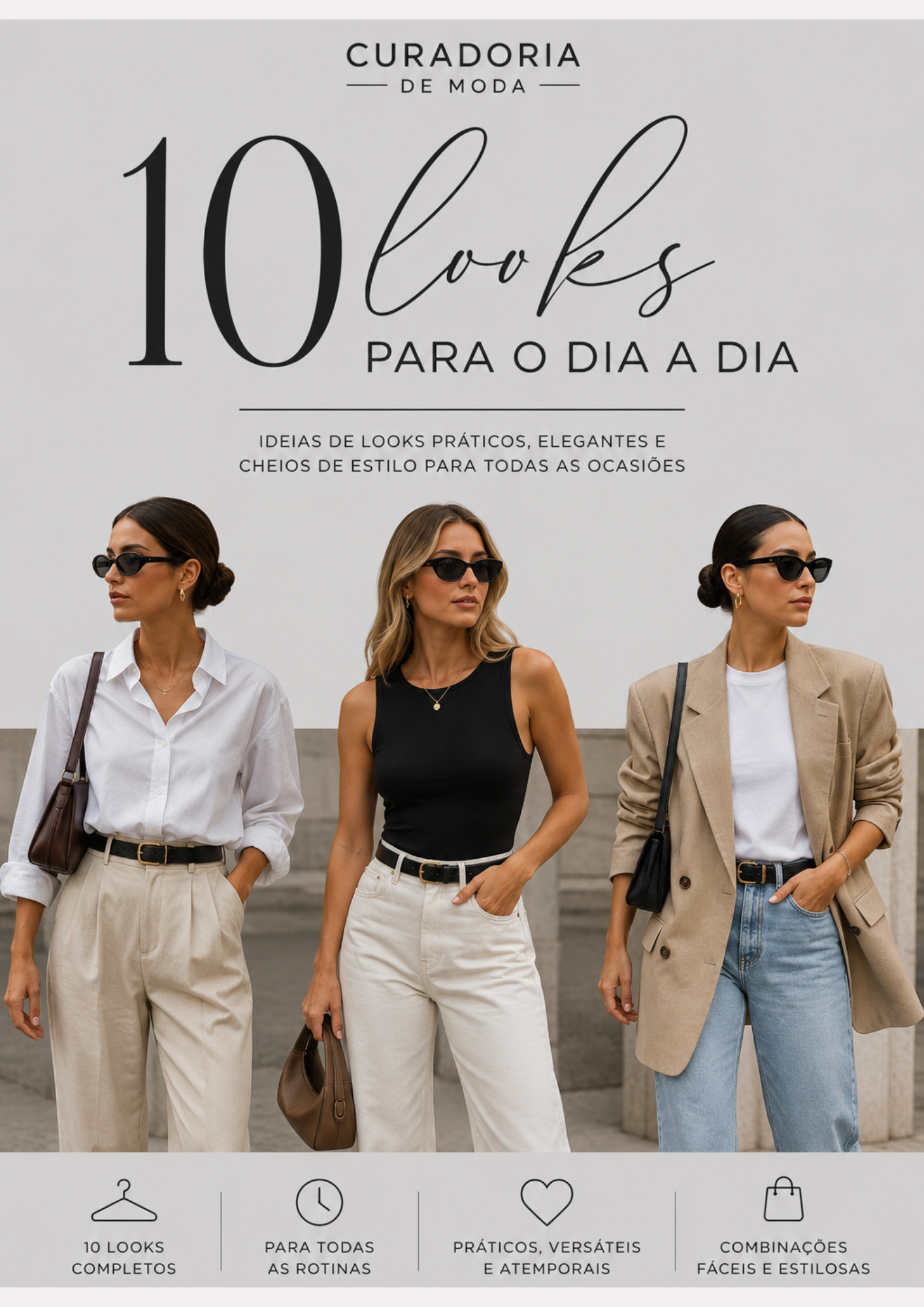 Capa do e-book 10 Looks para o Dia a Dia